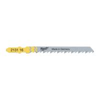 4932213116 4 Teeth Per Inch Wood 75mm Cutting Length Jigsaw Blade, Pack of 5