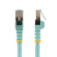 6aspat750cmaq StarTech.com, 7.5m Cat6a, Light Blue RJ45 to Male RJ45 Male, STP Shielded, Terminated