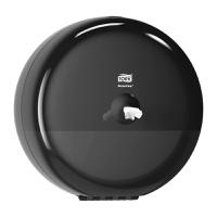 680008 Tork Black Plastic Toilet Roll Dispenser, 156mm x 269mm x 269mm