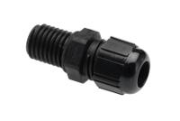 53113321 Lapp SKINTOP Series Black Polycarbonate Cable Gland, M12 Thread, 3.5mm min., 7mm max., IP68