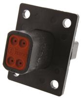 dt04-4p-cl06 Deutsch, DT Automotive Connector Socket Panel Mount 4 Way DT04-4P-CL06