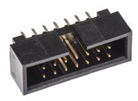 70246-1404 Molex C-Grid Series Vertical Through Hole PCB Header, 14 Contact(s), 2.54 mm Pitch, 2 Row, Shrouded