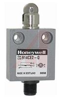 914ce2-q Honeywell 914CE Series Roller Plunger Limit Switch, NO/NC, IP66, IP67, IP68, SPDT, Die Cast Zinc Housing, 250V ac Max,