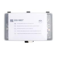 200-9807 RS PRO Stainless Steel Self Locking Nuts Box, 545 Pieces