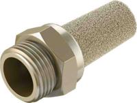 amte-m-lh-n38 Festo AMTE Brass, Bronze 10bar Pneumatic Silencer, Threaded, NPT 3/8 Male
