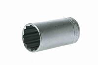 m120632-c Teng Tools 1/2 in Drive 32mm Deep Socket, 12 point, 79 mm Overall Length