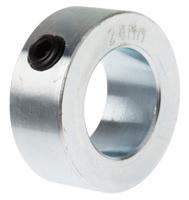 823-6973 RS PRO Shaft Collar, One Piece, Set Screw, Bore 24mm, OD 40mm, W 16mm, Steel