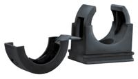 fcl21b Flexicon Conduit Clip, Conduit Fitting, 21mm Nominal Size, Nylon 66, Black