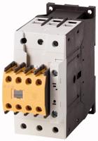191713-dilms40-22rdc24 Eaton Contactor, 220 V ac, 230 V dc Coil, 3-Pole, 40 A, 2NC/2NO