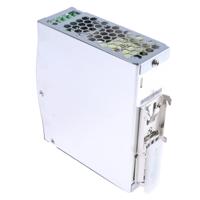 ndr-120-24 MEAN WELL NDR Switched Mode DIN Rail Power Supply, 90 → 264V ac ac Input, 24V dc dc Output, 5A Output, 120W