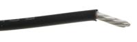 6714-bk001 Alpha Wire Ecogen Ecowire Series Black 0.52 mm² Hook Up Wire, 20 AWG, 10/0.25 mm, 305m, MPPE Insulation, 6714 BK001