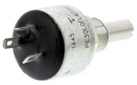 pe30l0fl472klb Vishay PE30 4.7kΩ Rotary Potentiometer 1-Gang Panel Mount, PE30L0FL472KLB