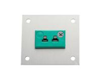 106-659 RS PRO Miniature Size Thermocouple Connector Panel for Use with Thermocouple K, RoHS Standard