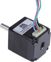 535-0344 RS PRO Hybrid, Permanent Magnet Stepper Motor, 60mNm Torque, 3.8 V, 1.8°, 28 x 28mm Frame, 5mm Shaft