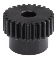 521-6288 RS PRO Steel 26 Teeth Spur Gear, 1 Module, 8mm Bore Diam, 26mm Pitch Diam, 22mm Hub Diam