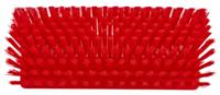 70474 Vikan Medium Bristle Red Scrubbing Brush, 41mm bristle length, Polyester bristle material