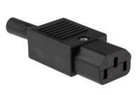 px0587 Bulgin C13 Cable Mount IEC Connector Socket, 10A, 250 V