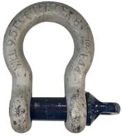 124-4820 RS PRO Bow Shackle, Alloy Steel, 9.5t