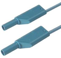 934087102 Hirschmann Test & Measurement, 32A, 1000V ac/dc, Blue, 500mm Lead Length