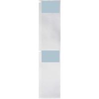m6-33-427-bl Brady B-427 Blue, Transparent Label, 38.10mm Width, 25.40mm Height, 100 Qty