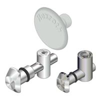 3842548936 Bosch Rexroth D17mm Quick Connector, Connecting Component, Strut Profile 10, Groove Size 10mm