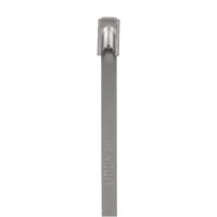 mlt4s-cp Panduit Cable Tie Assemblies, , 362mm x 4.6 mm, Metallic 304 Stainless Steel, Pk-100