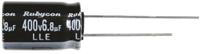 400lle68mefc10x16 Rubycon 6.8μF Aluminium Electrolytic Capacitor 400V dc, Radial, Through Hole - 400LLE6,8MEFC10X16