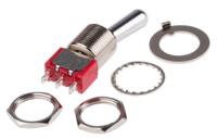 734-7139 RS PRO Toggle Switch, Panel Mount, On-Off-On, SPDT, Solder Terminal