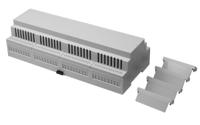 194-7599 RS PRO Open Top, Vented Sides Enclosure Type, 212.1 x 90 x 58mm, Polycarbonate DIN Rail Enclosure Kit