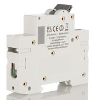 euc1p6c Europa EUC1P EUC MCB, 1P, 6A Curve C, 230V AC, 10 kA Breaking Capacity
