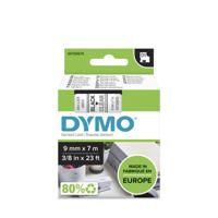 s0720670 Dymo Black on Clear Label Printer Tape, 7 m Length, 9 mm Width