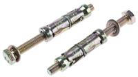 908-6909 RS PRO Carbon Steel Shield Anchor Loose Bolt M8 x 50mm, 14mm Fixing Hole