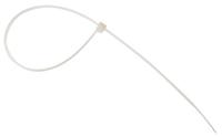 01860240018 SES Sterling Cable Tie, Self Lock Head, 370mm x 3.6 mm, Natural Polyamide, Pk-100