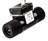 173936-c Gems Sensors FT-110 Series Turbine Flow Sensor for Liquid, 0.5 L/min Min, 5 L/min Max