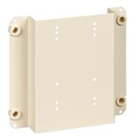 lvs03144 Schneider Electric PrismaSeT Series RAL 9003 Sheet Steel Mounting Plate, 150mm H, 300mm W for Use with PrismaSeT G