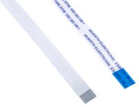 687710200002 Wurth Elektronik 6877 Series FFC Ribbon Cable, 10-Way, 0.5mm Pitch, 200mm Length