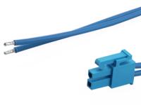 2262452024 Molex 2 Way Female Crimped Terminal to 2 Way Male Pigtail Wire to Board Cable Assembly, 600mm