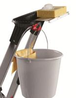 187-4995 RS PRO Aluminium 5 steps Step Ladder, 1.041m platform height, 1.677m open length