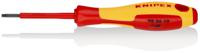 98-26-10 Knipex Torx Insulated Screwdriver, TX10 Tip, 60 mm Blade, VDE/1000V, 160 mm Overall