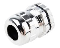 835-4096 RS PRO Metallic Nickel Plated Brass Cable Gland, PG11 Thread, 5mm min., 10mm max., IP68