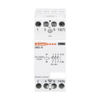 cn2510220 Lovato Modulo CN Contactor, 230 V ac Coil, 4-Pole, 25 A, 4NO, 400 V ac