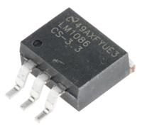 lm1086cs-33nopb Texas Instruments LM1086CS-3.3/NOPB, Voltage Regulator 30V 3-Pin