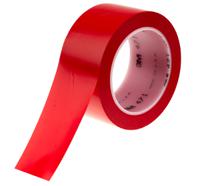 471 3M  Red PVC 33m Lane Marking Tape, 0.14mm Thickness