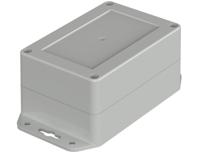 07812086-xt-120806-wl-7035 Bopla Euromas X Series Light Grey ABS Enclosure, IP66, IP68, IK07, Flanged, Light Grey Lid, 120 x 80 x 60.2mm