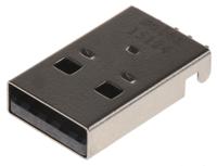 48037-2200 Molex Right Angle, SMT, Plug- Single Port Type A USB Connector