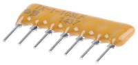 4607x-101-103lf Bourns, 4600X 10kΩ ±2% Bussed Resistor Array, 6 Resistors, 0.88W total, SIP