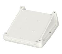 35122076hmt1 Bopla BoPad Series White ABS Desktop Enclosure, Sloped Front, 226 x 220 x 83.70mm