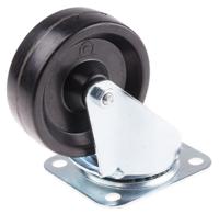 420-3871 RS PRO Swivel Castor Wheel, 120kg Capacity, 100mm Wheel
