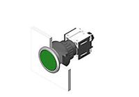 71-6000 EAO Illuminated Push Button Switch for Use with Series 71 Switches