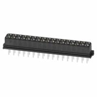 m80-8503442 HARWIN M80 Series Straight Through Hole Mount PCB Socket, 34-Contact, 2-Row, 2mm Pitch, Solder Termination